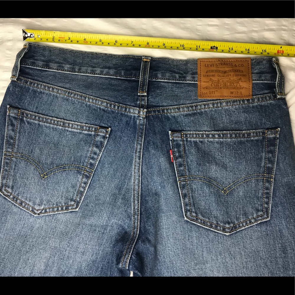 LEVI’S 511 Slim Fit Hendersonville Distressed Jean - Picture 11 of 11